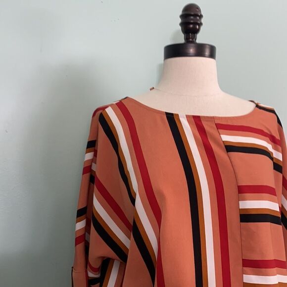 Express Striped Multicolored Top - Picture 2 of 4